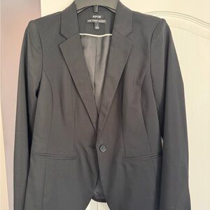 Apt. 9 Black Single-Button Tailored Blazer